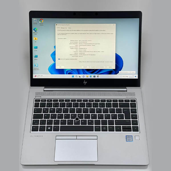 HP EliteBook 840 G6 – Core i5 8ᵉ Gén 16 Go RAM 256 Go SSD
